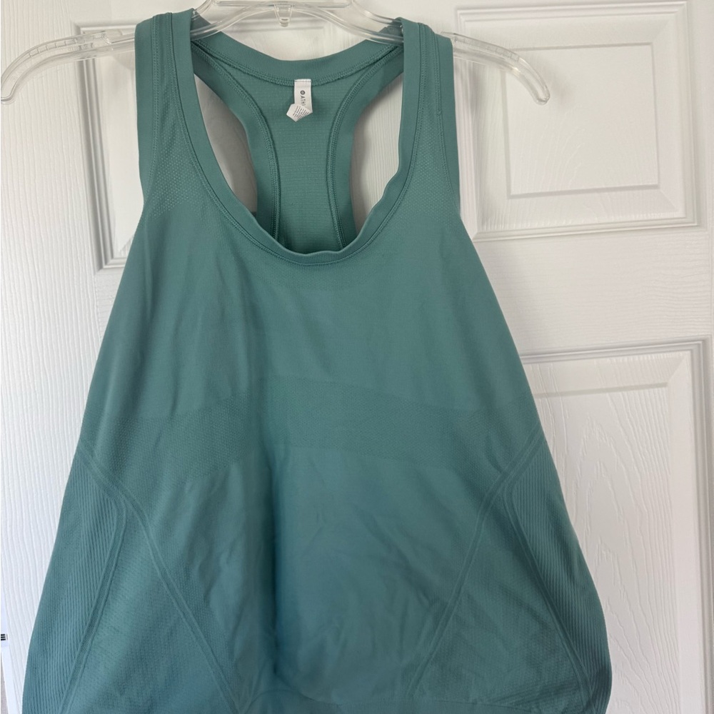 Athleta Sea Green Racerback Tank